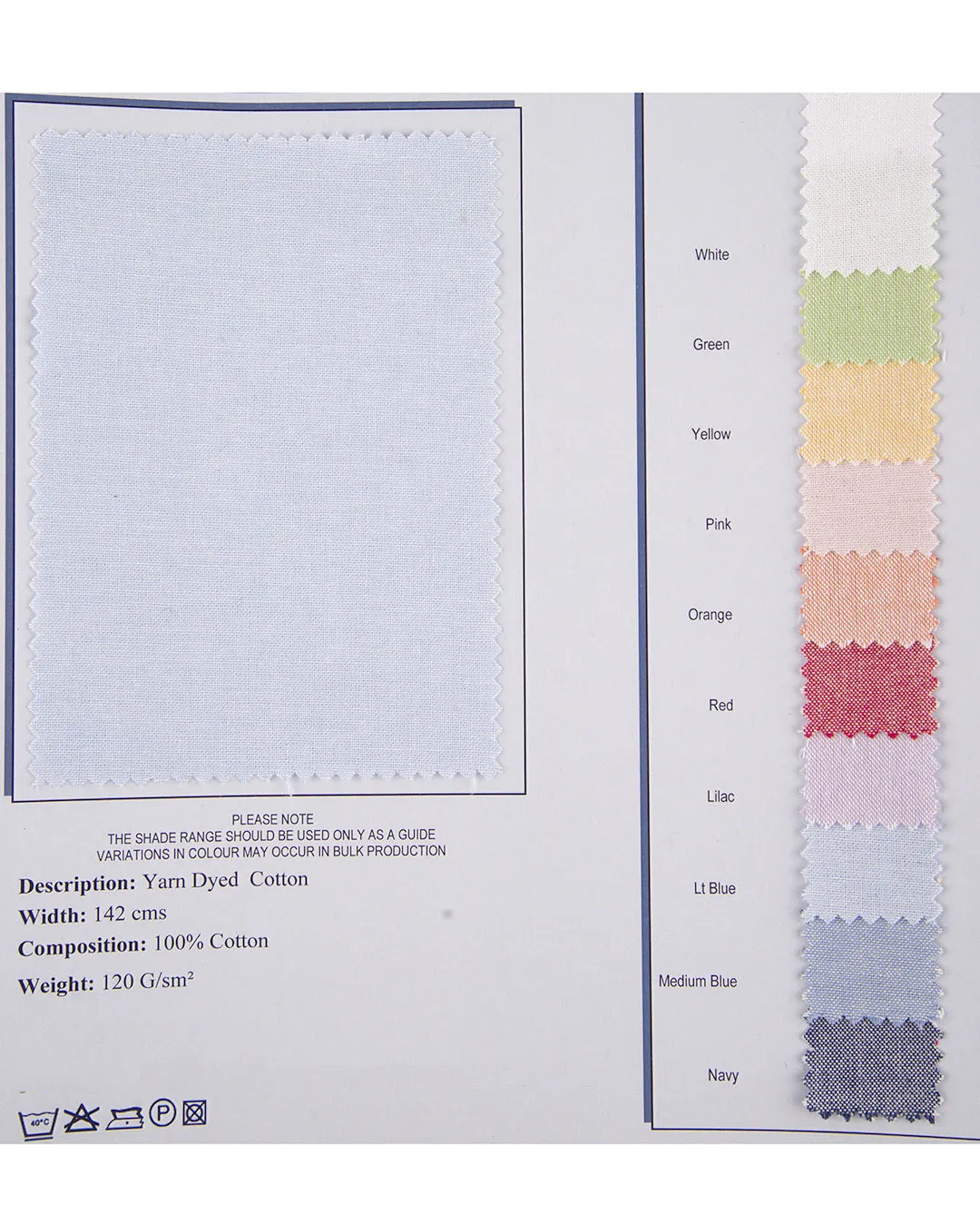 Brisbane Moss Chambray - Light Blue