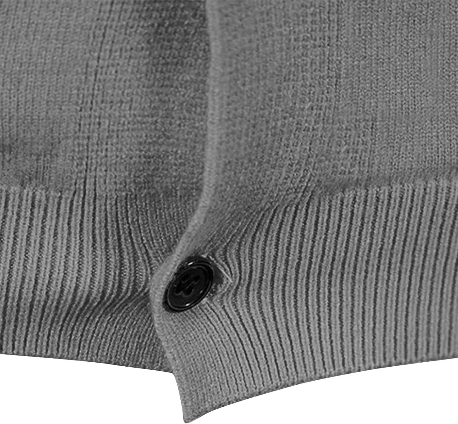 Cardigan Sweaters for Men Lightweight Long Sleeve Sweaters Slim Fit Button Down Sweater Big and Tall Knit Sweater