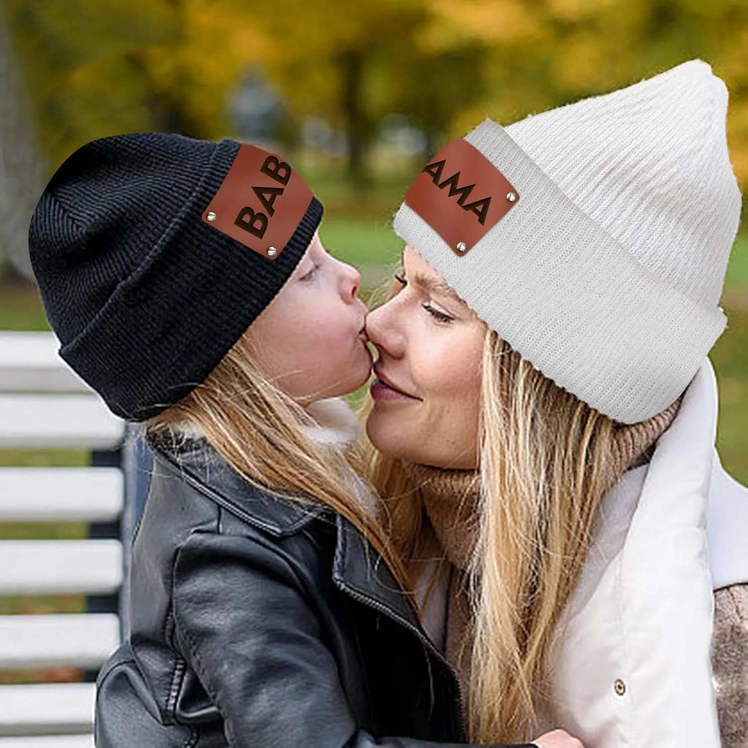 Custom Beanie Hats for Baby Girls Boys Personalized Beanies Name Customized Toddler Knit Winter Hats Gifts Infants Adults