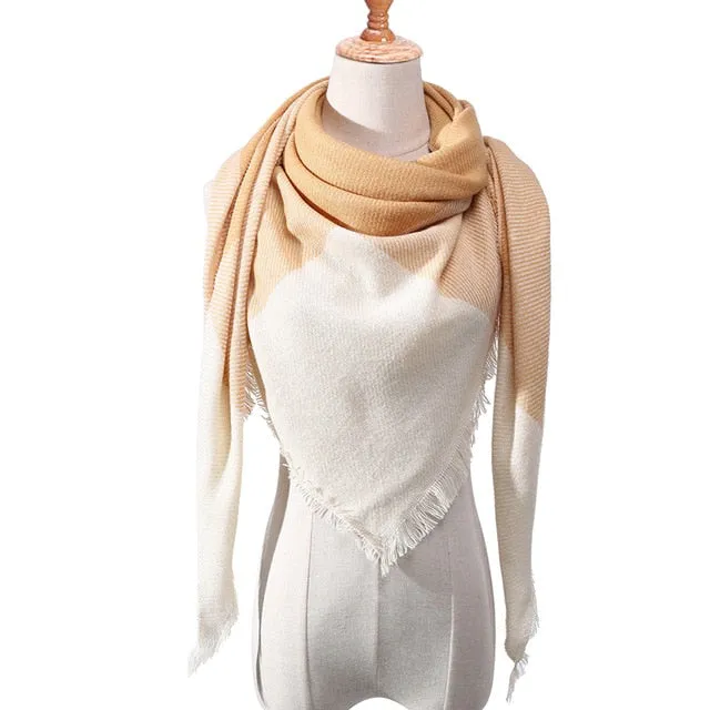 Designer 2019 Knitted Spring Winter Women Scarf