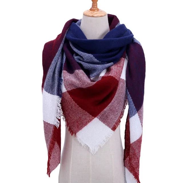 Designer 2019 Knitted Spring Winter Women Scarf