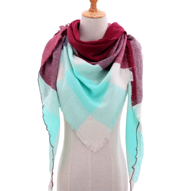 Designer 2019 Knitted Spring Winter Women Scarf
