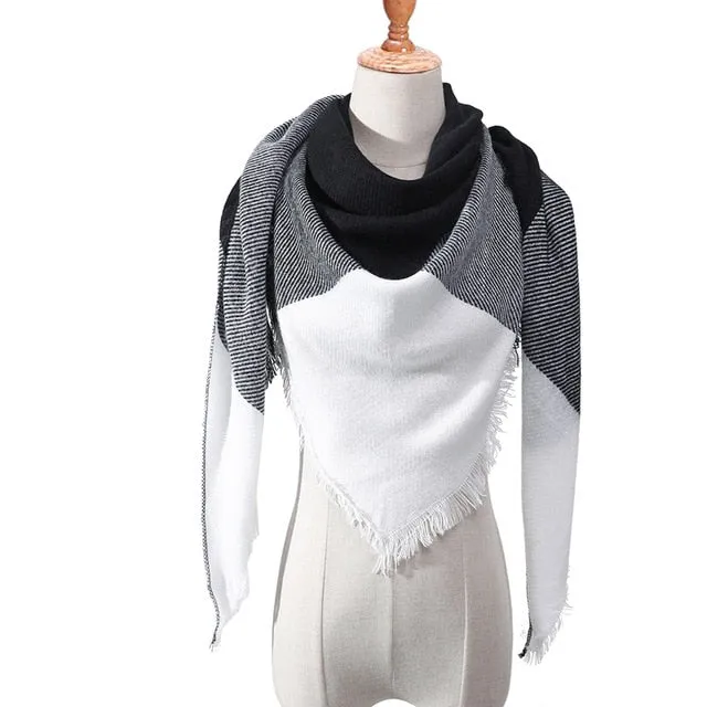 Designer 2019 Knitted Spring Winter Women Scarf