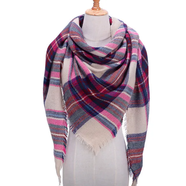 Designer 2019 Knitted Spring Winter Women Scarf