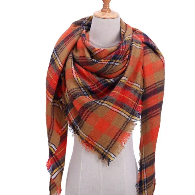 Designer 2019 Knitted Spring Winter Women Scarf