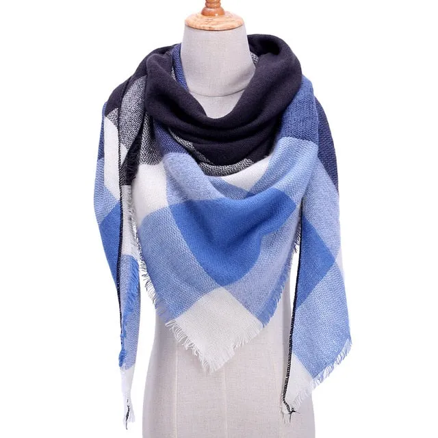 Designer 2019 Knitted Spring Winter Women Scarf