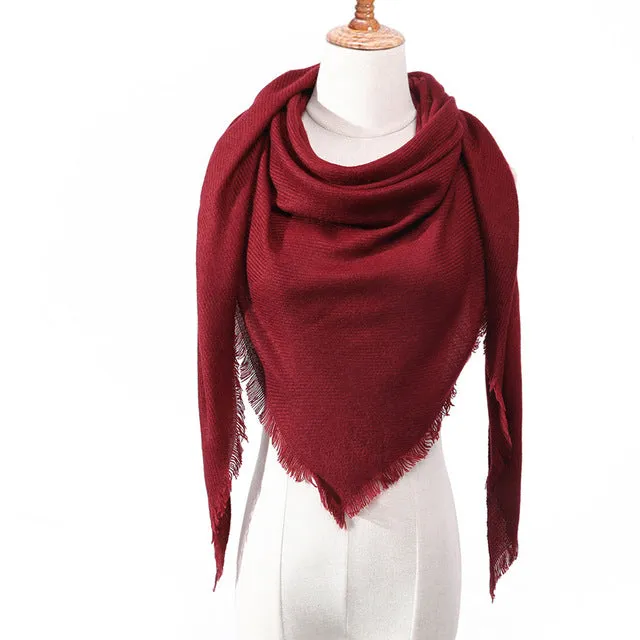 Designer 2019 Knitted Spring Winter Women Scarf