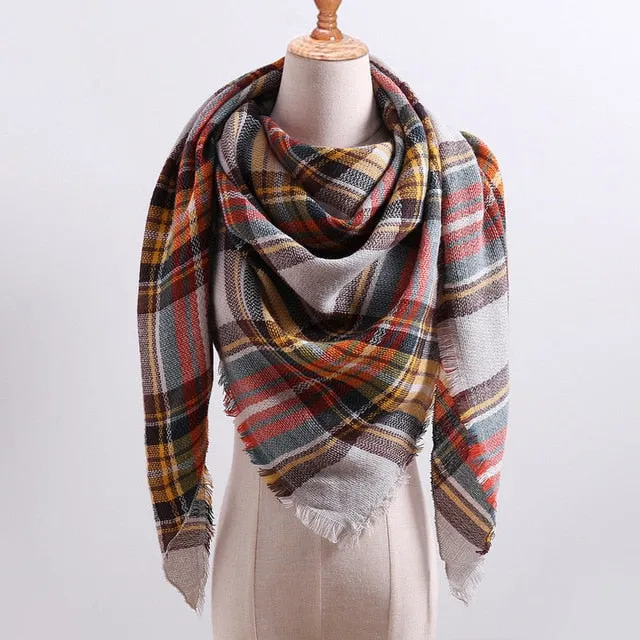 Designer 2019 Knitted Spring Winter Women Scarf