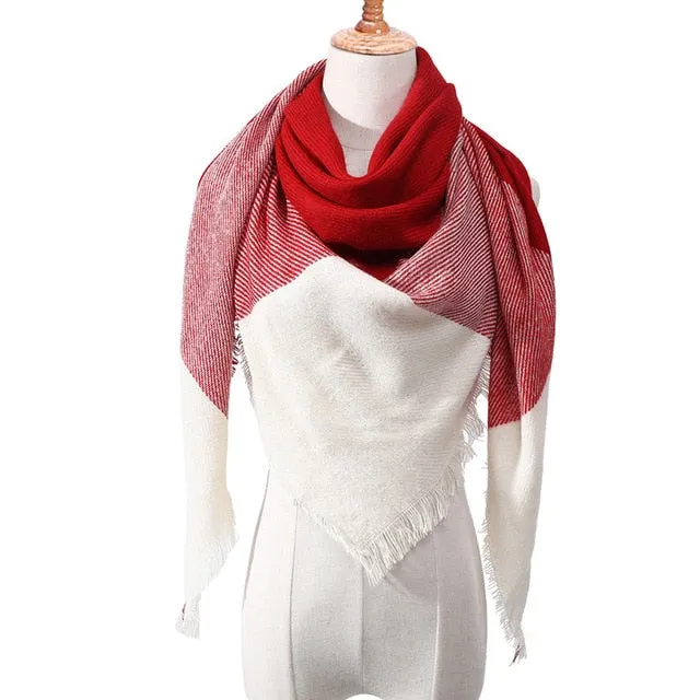 Designer 2019 Knitted Spring Winter Women Scarf
