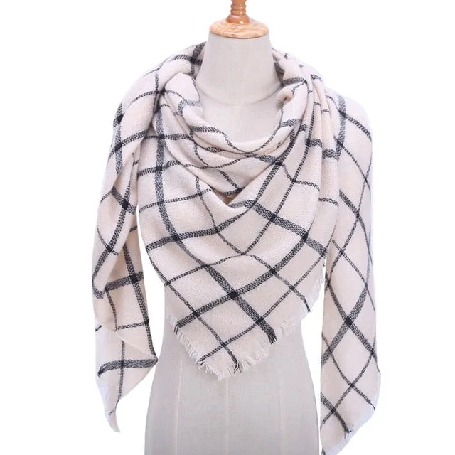 Designer 2019 Knitted Spring Winter Women Scarf