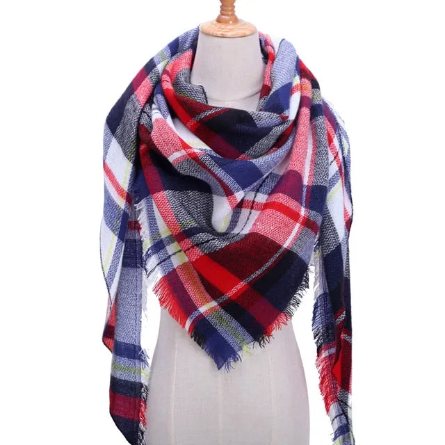 Designer 2019 Knitted Spring Winter Women Scarf