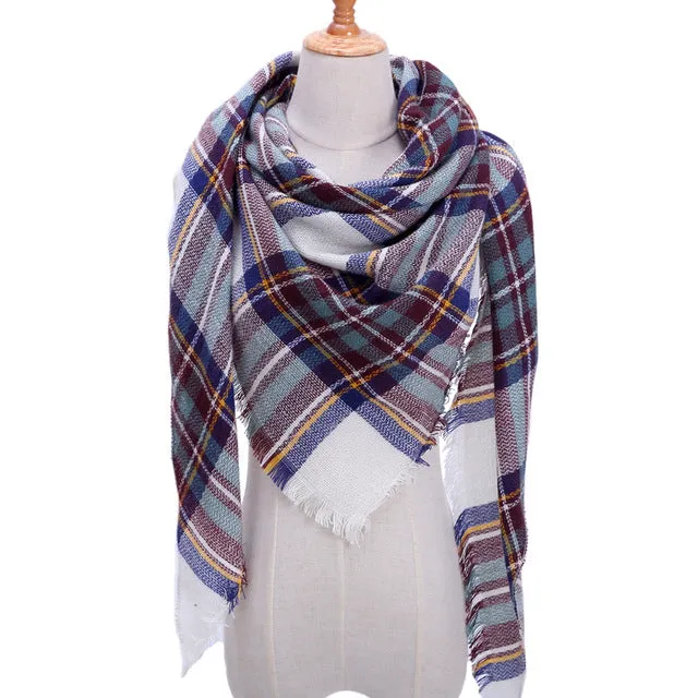Designer 2019 Knitted Spring Winter Women Scarf