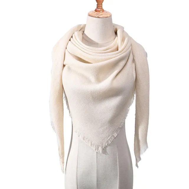 Designer 2019 Knitted Spring Winter Women Scarf