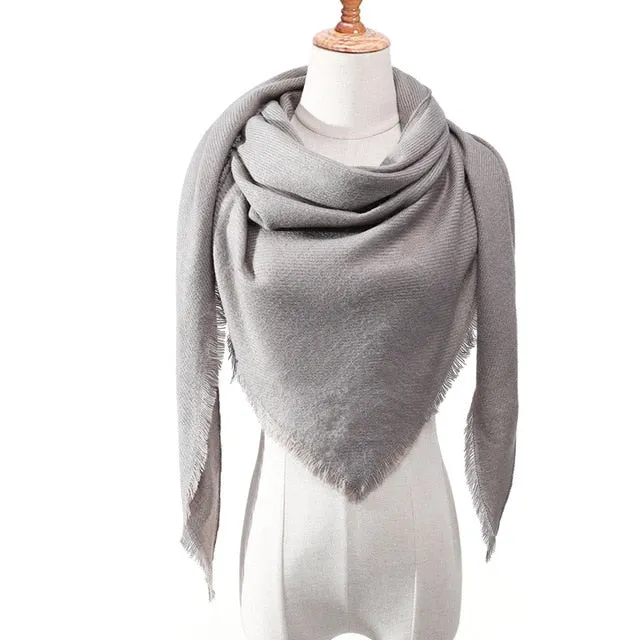 Designer 2019 Knitted Spring Winter Women Scarf