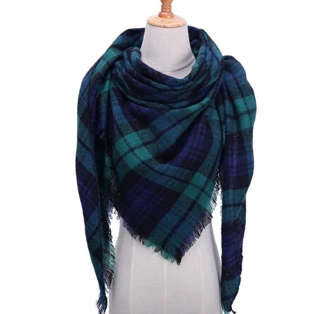 Designer 2019 Knitted Spring Winter Women Scarf
