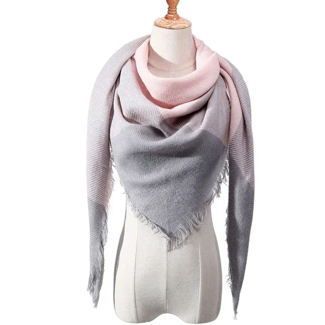 Designer 2019 Knitted Spring Winter Women Scarf