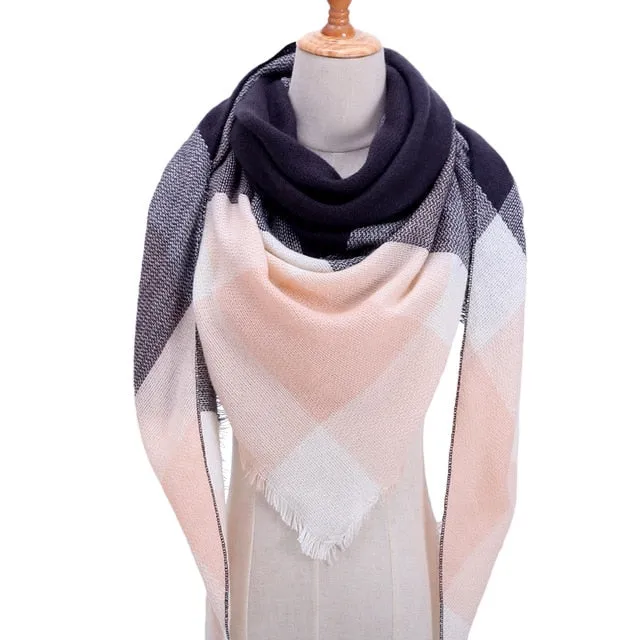 Designer 2019 Knitted Spring Winter Women Scarf