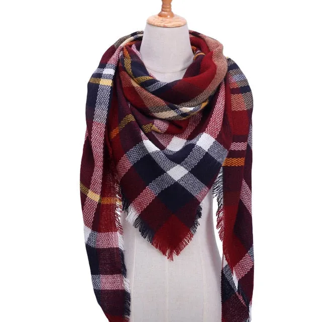 Designer 2019 Knitted Spring Winter Women Scarf