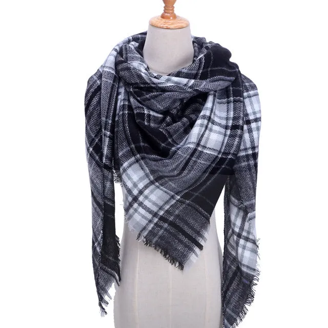 Designer 2019 Knitted Spring Winter Women Scarf