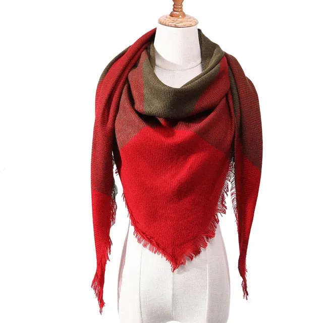 Designer 2019 Knitted Spring Winter Women Scarf