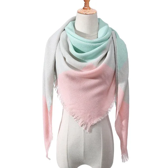 Designer 2019 Knitted Spring Winter Women Scarf
