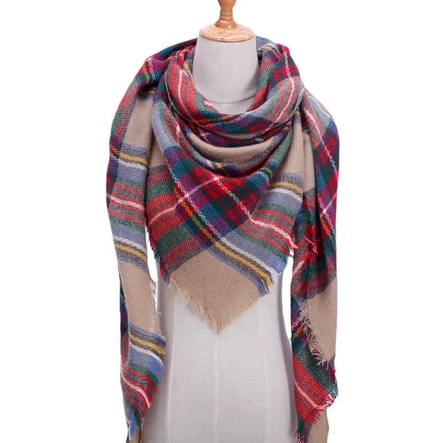 Designer 2019 Knitted Spring Winter Women Scarf