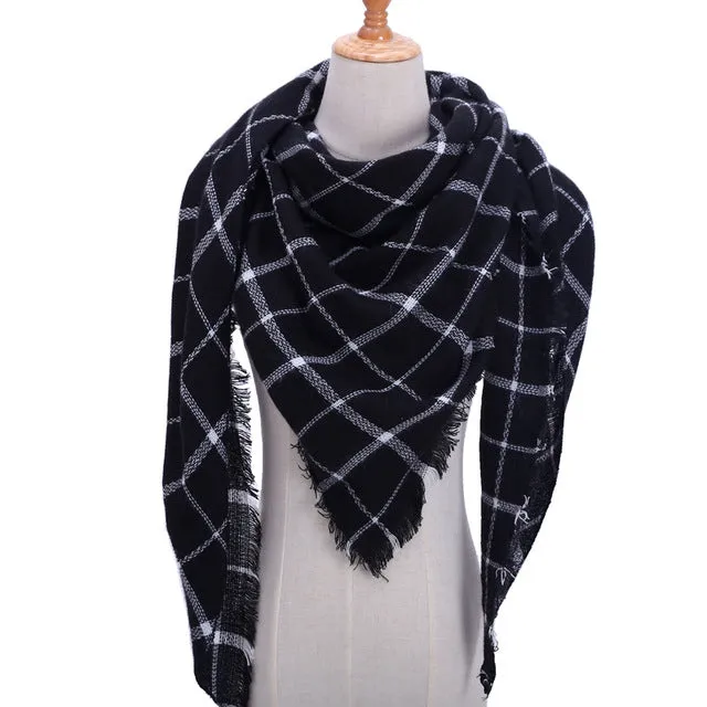Designer 2019 Knitted Spring Winter Women Scarf
