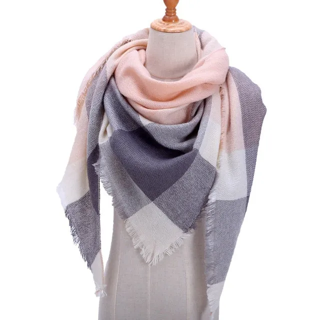 Designer 2019 Knitted Spring Winter Women Scarf