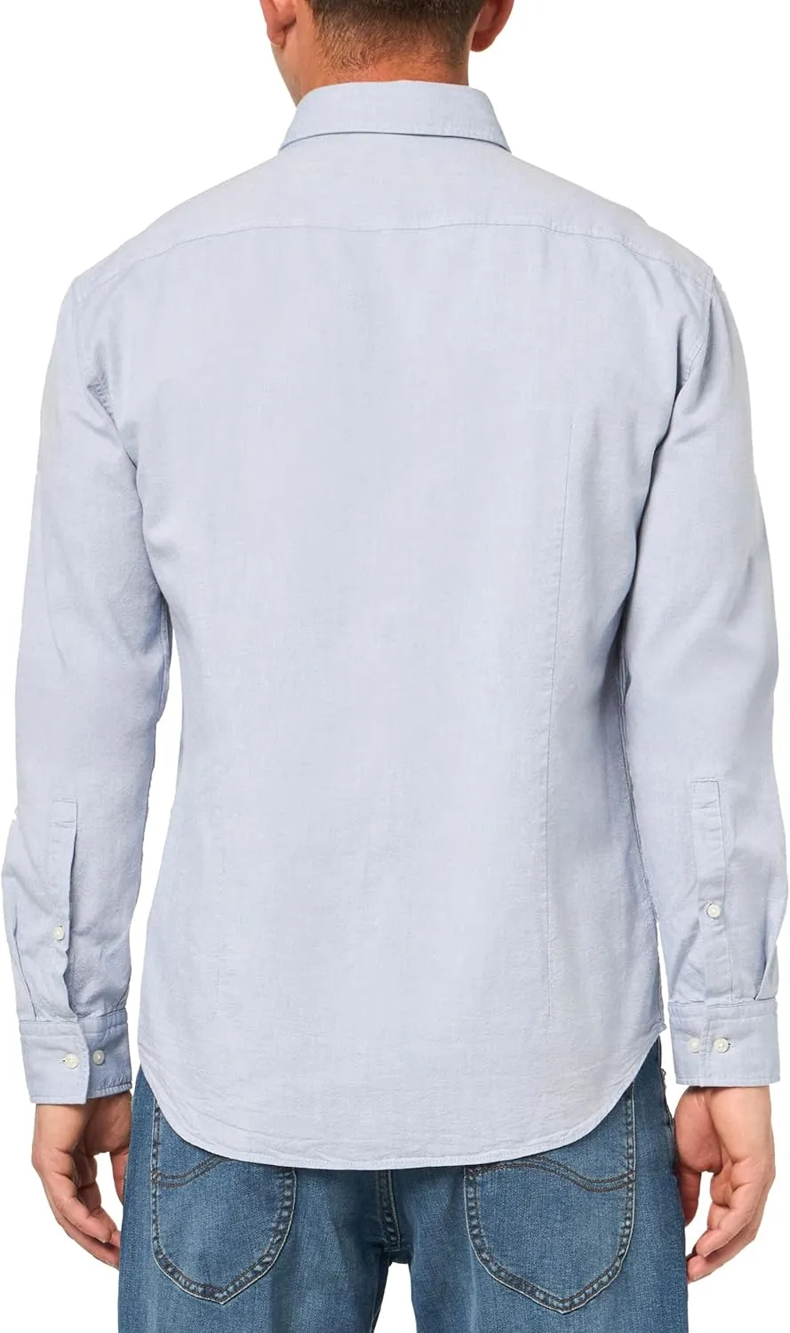 HUGO Men's Slim Fit Long Sleeve Oxford Button Down Shirt
