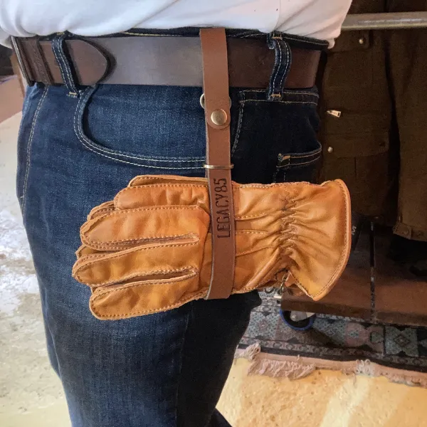 Legacy85 Leather Glove Holder