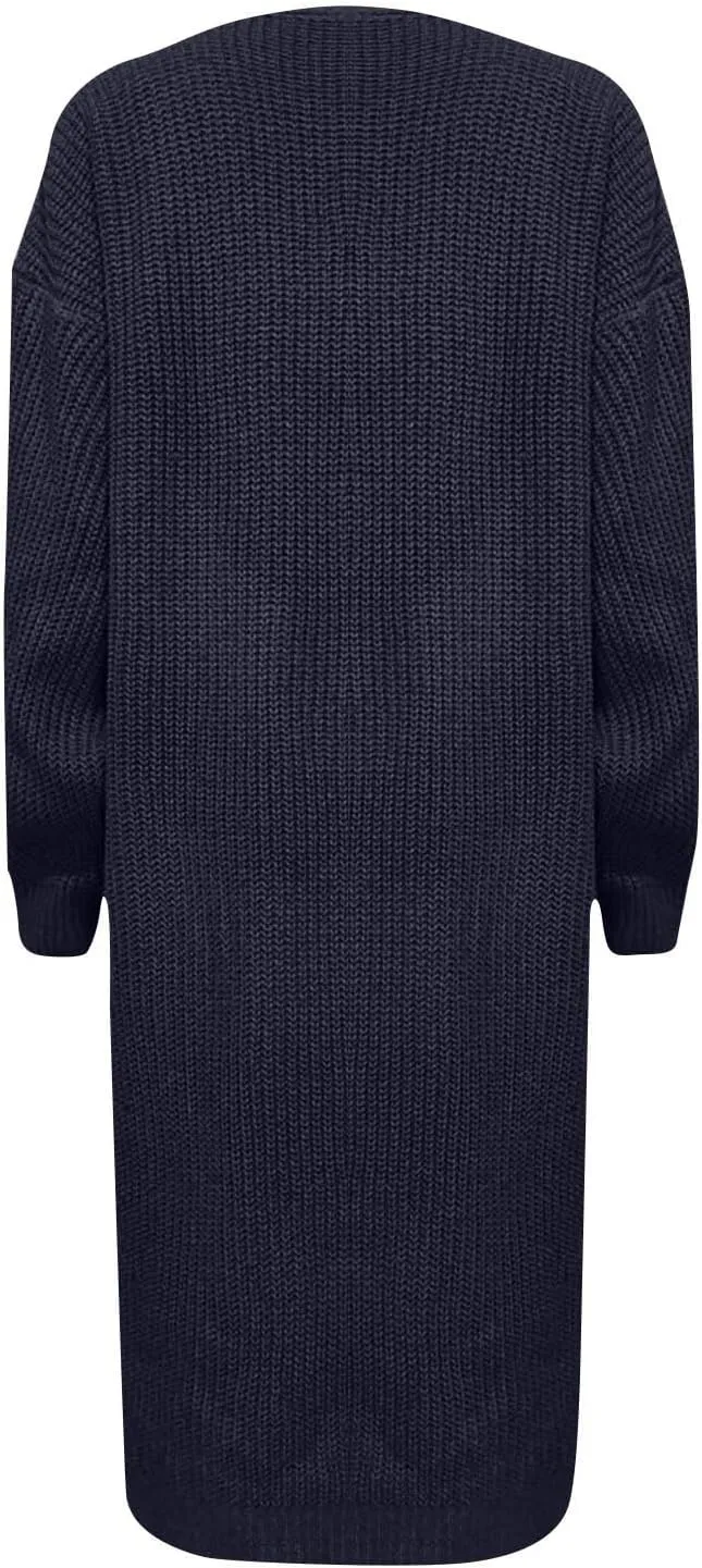 Long Cable Knit Hooded Cardigans for Women 2024 2024 Fall Long Sleeve Sweaters Button Up Cable Knit Sweater Coats
