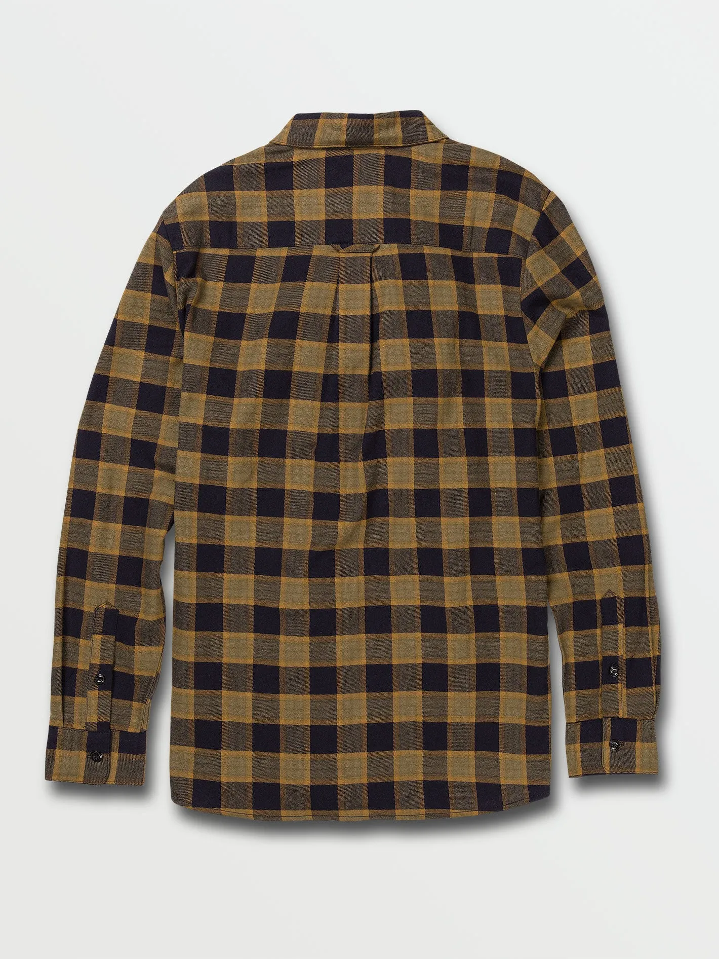 Shadows Long Sleeve Flannel - Navy